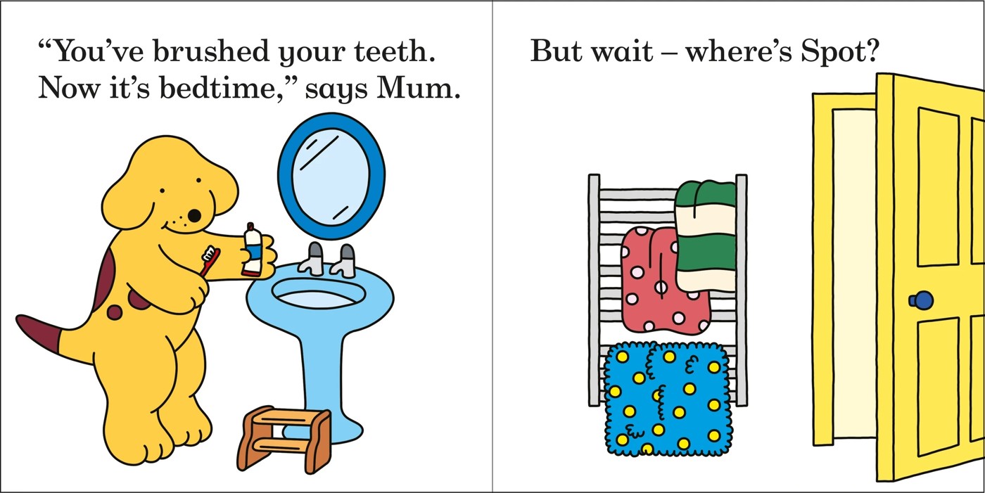 Find Spot At Bedtime by Eric Hill - Book 2 of 3