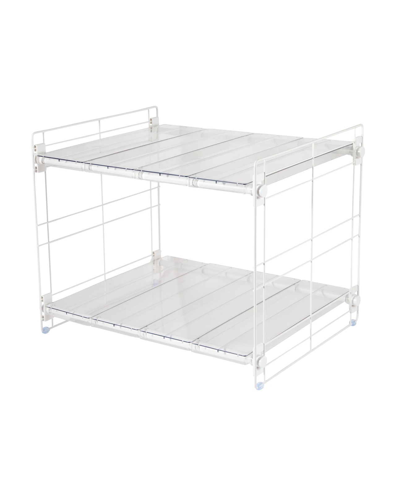 Anko Clear Undersink Extendable Shelves 2 of 6