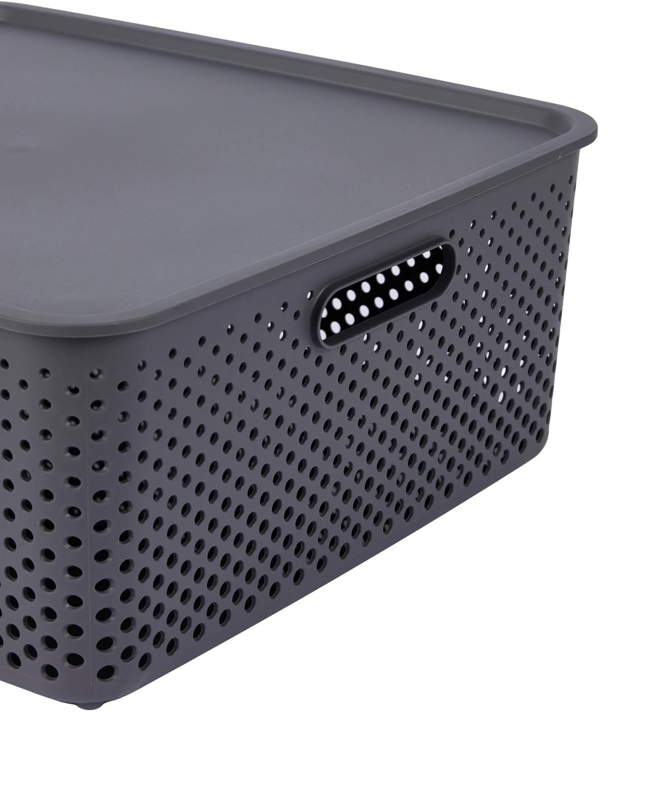Anko 19L Dot Container - Charcoal 4 of 6