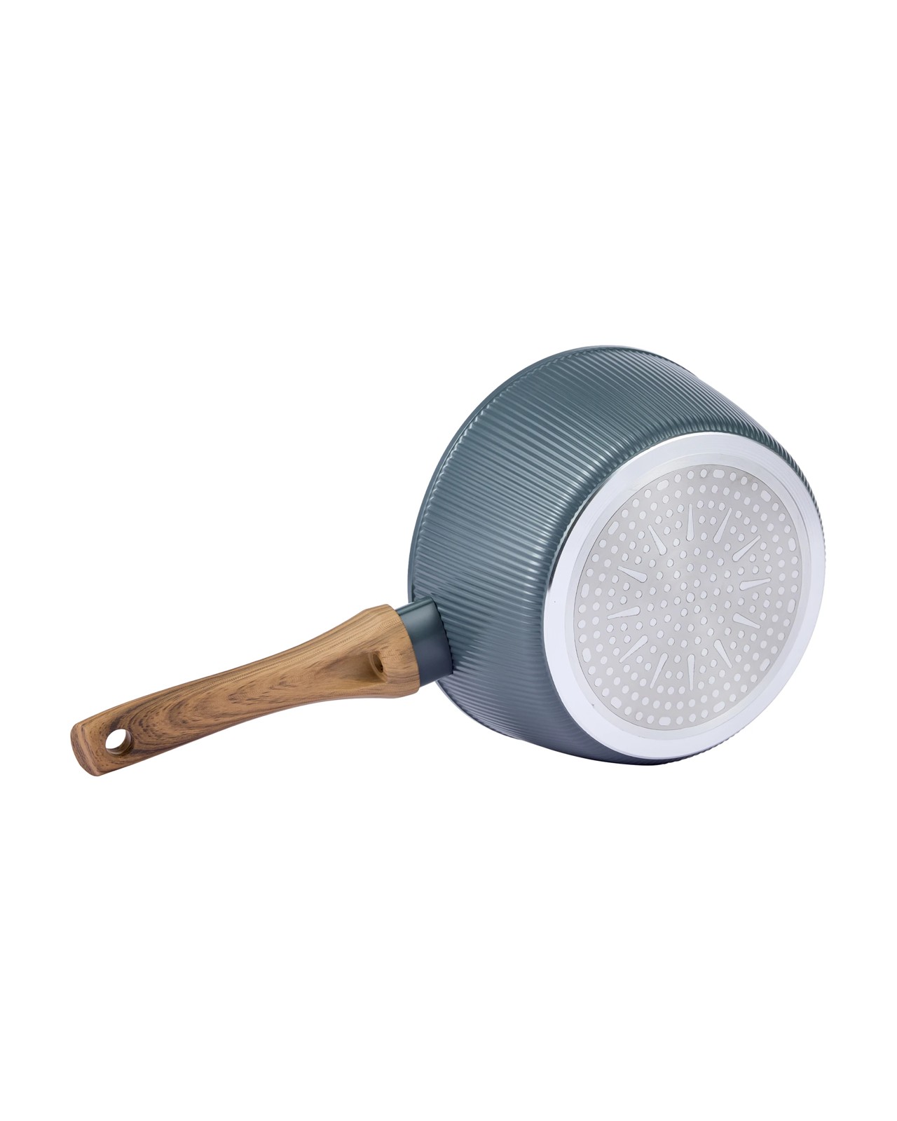 Anko 20cm Linear Wood Look Saucepan 5 of 6