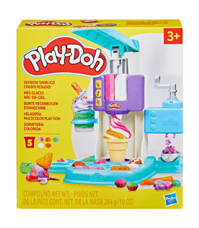 Play-Doh Rainbow Swirl Ice Cream Playset