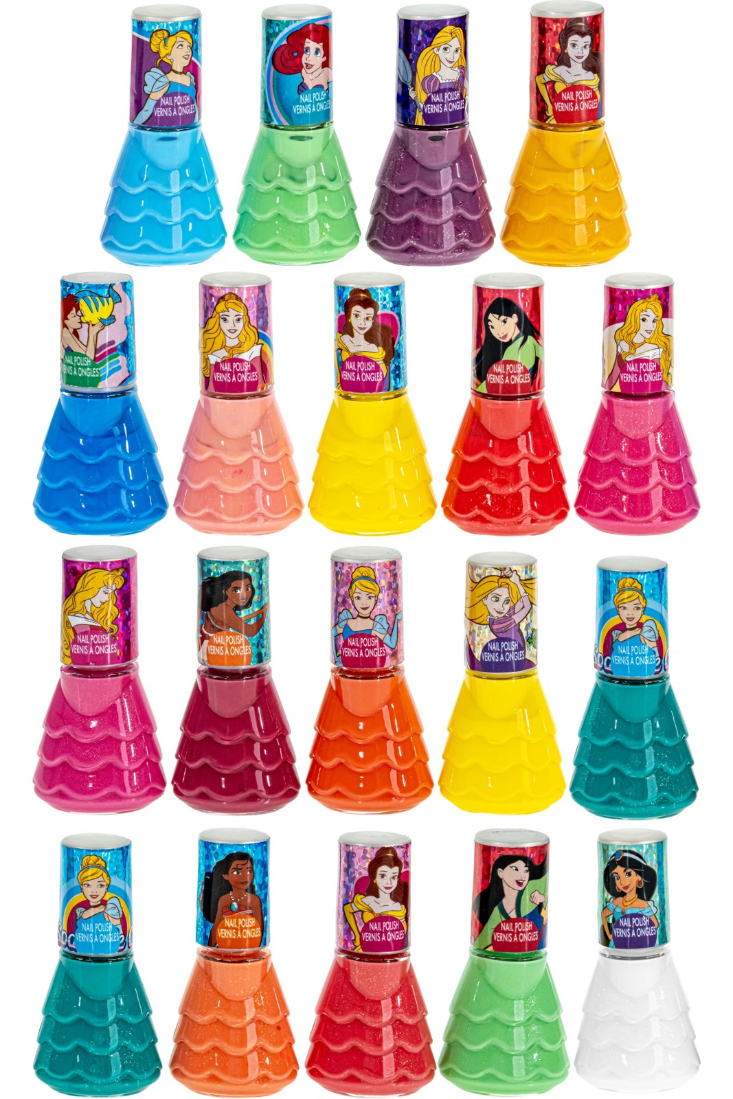 Disney Princess 18 Piece Nail Polish Set 2 of 5
