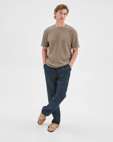 Australian Cotton Blend Pointelle T-Shirt