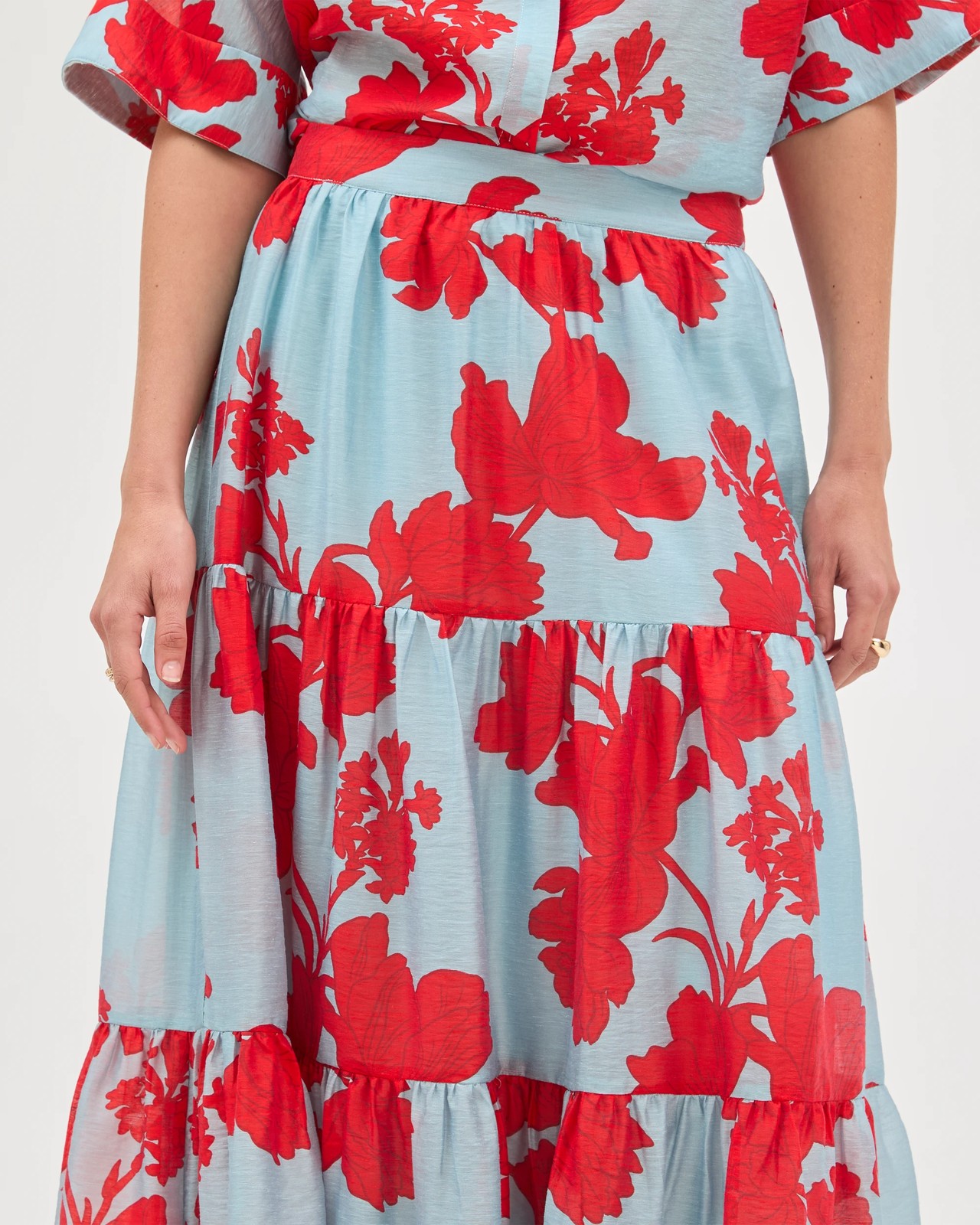 Preview Tiered Maxi Skirt 4 of 6