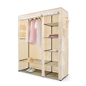Anko Linen Look Large Covered Wardrobe product image