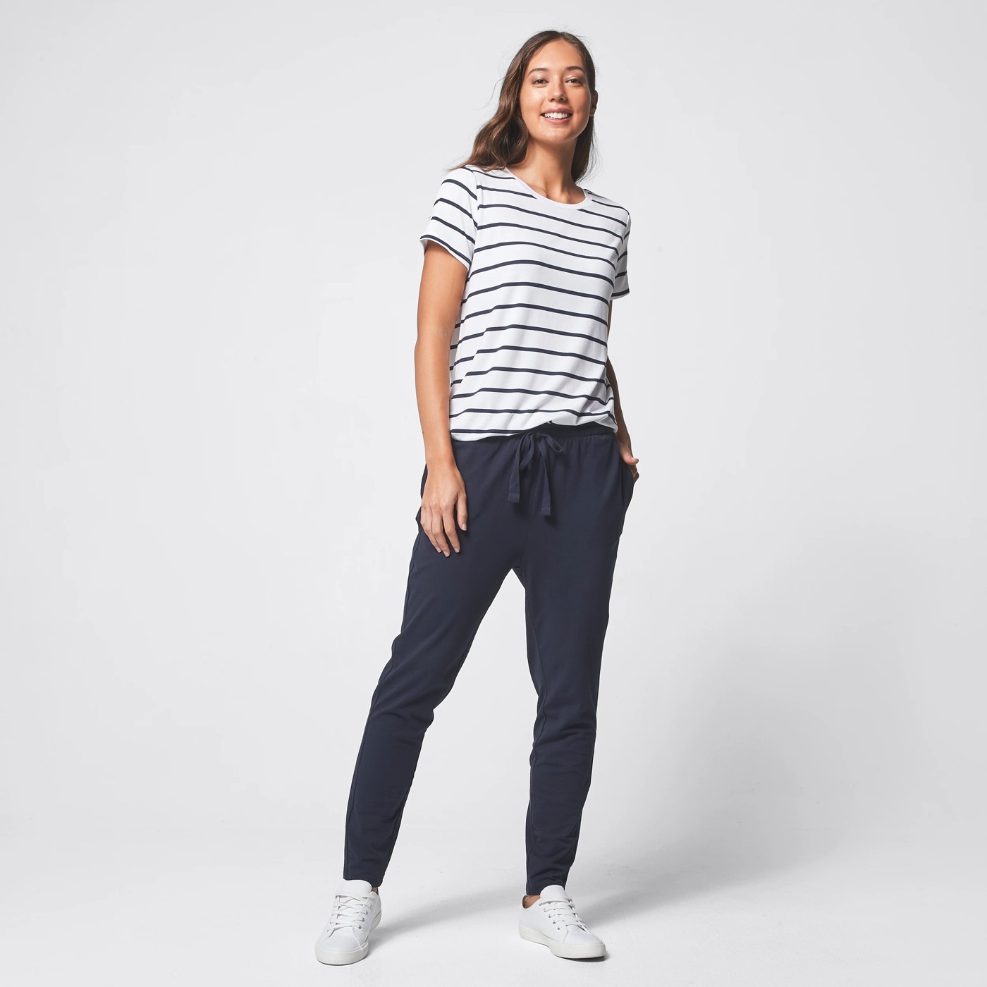 Organic Cotton Jersey Drop Crotch Pants 6 of 6