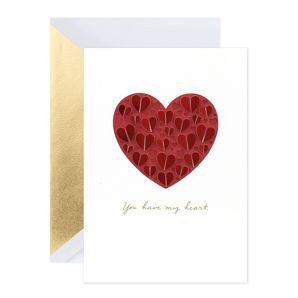 Hallmark Signature Love Card - You Have My Heart product image