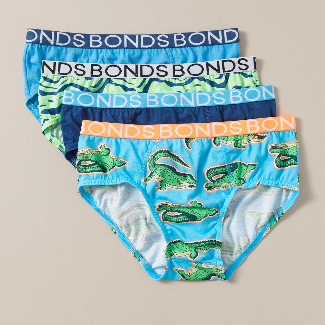4 Packs Bonds Boys Briefs Target Australia