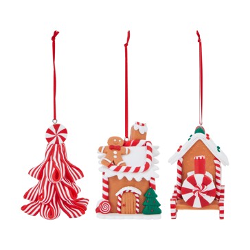 Hand Crafted Christmas Icon Decoration, Assorted - Anko