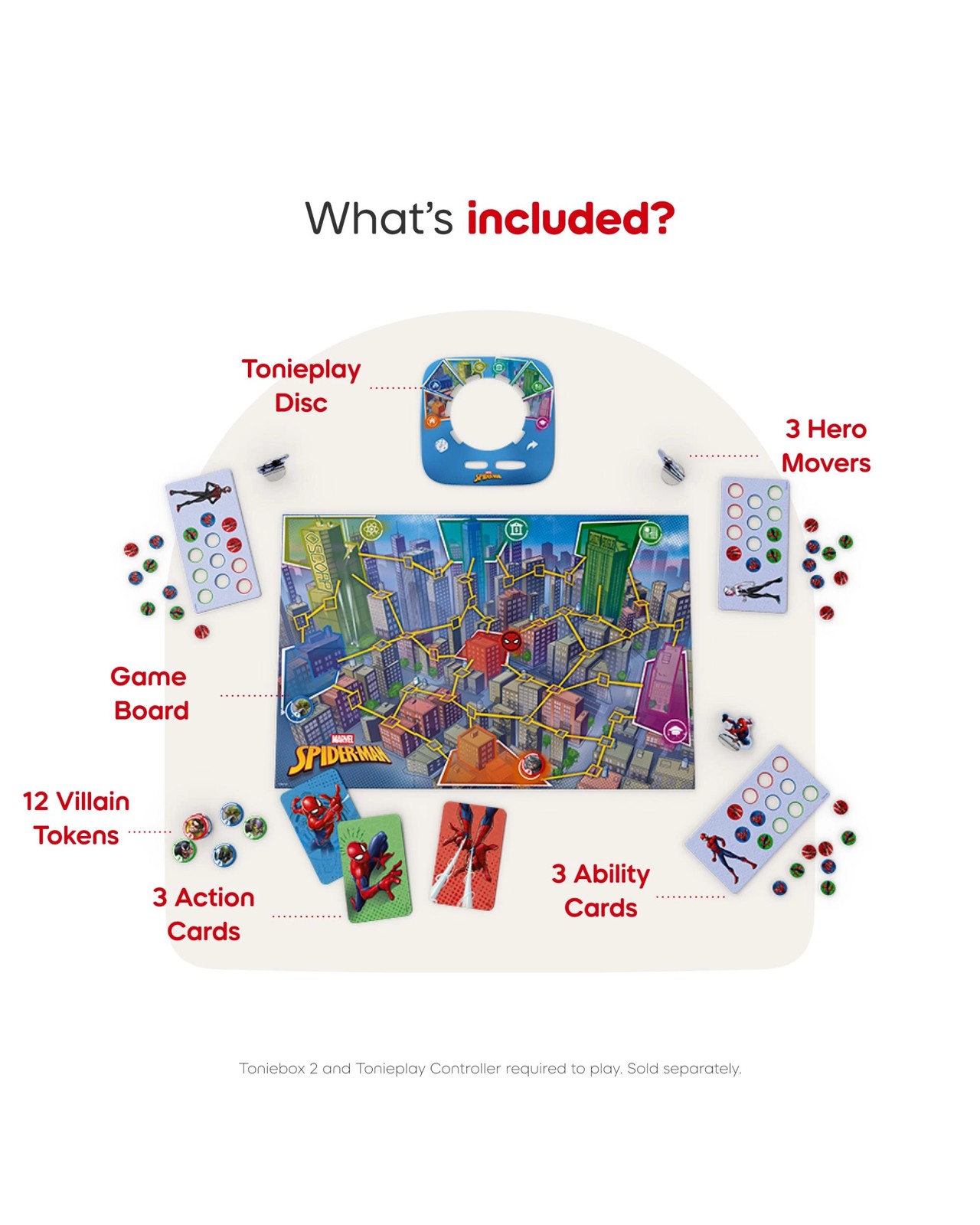 Marvel - Spiderman - Neighbourhood Heroes Tonieplay Game 3 of 6