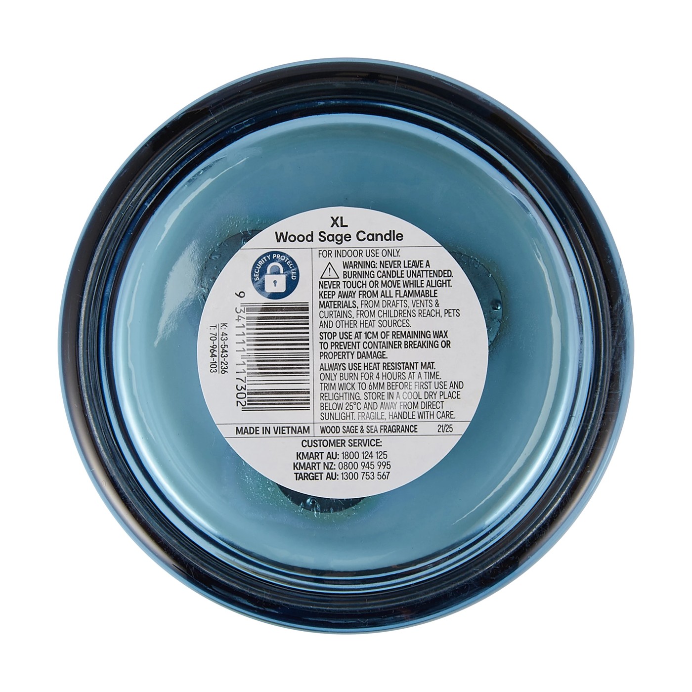 Extra Large Wood Sage Candle - Anko 5 of 5