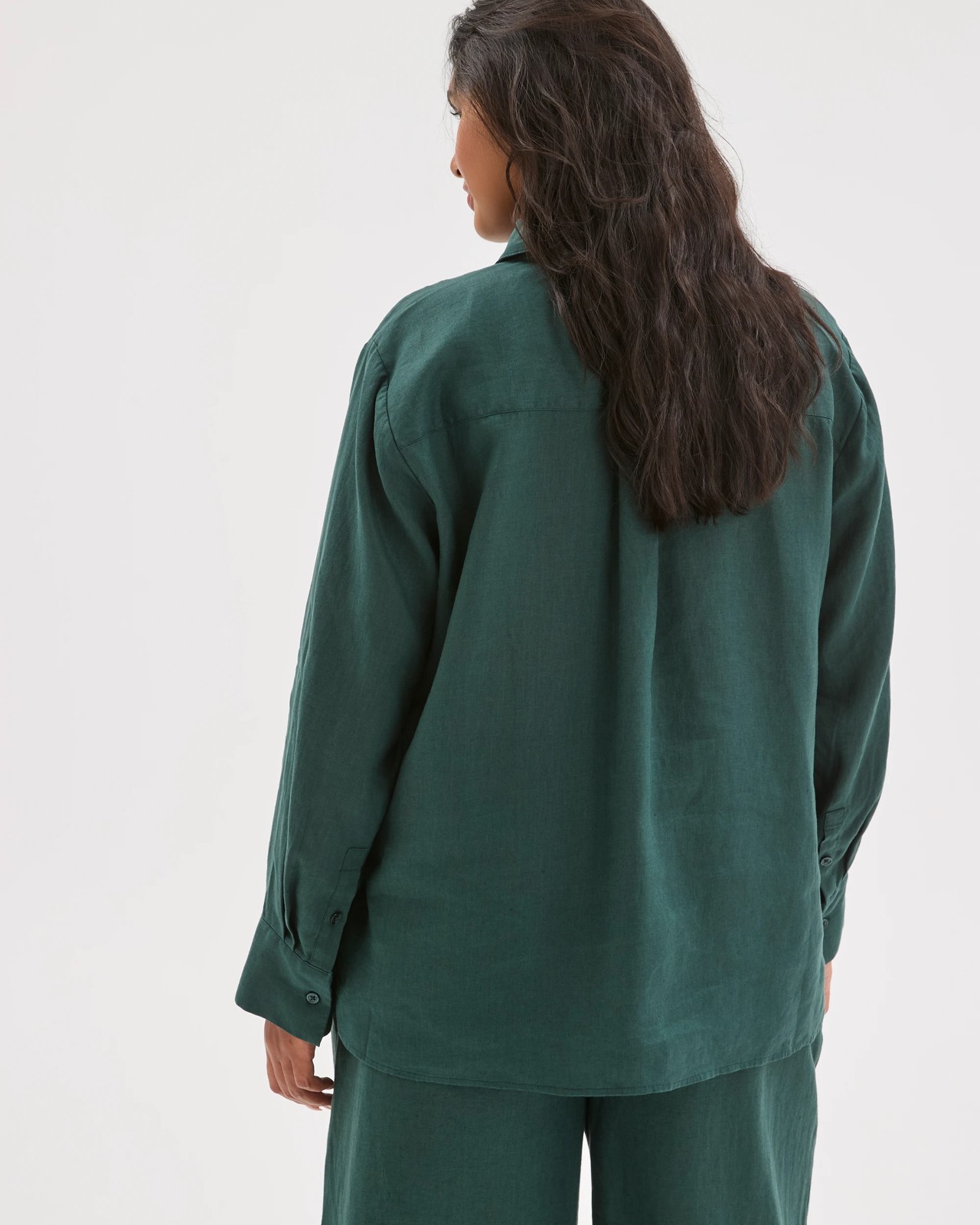 Plus Size European Linen Shirt 6 of 6