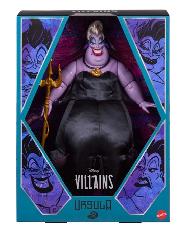 Disney Collector Ursula Collectible Villains Fashion Doll in Signature Look