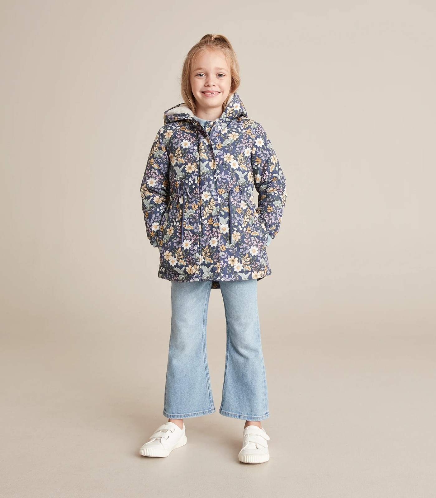 Printed Parka Jacket | Target Australia