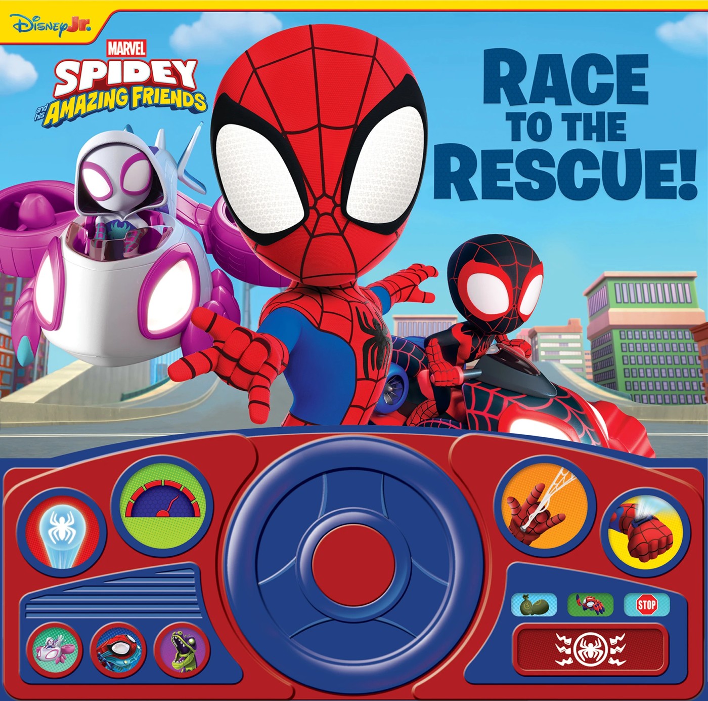 Disney Jr. Marvel Spidey and His Amazing Friends: Race to the Rescue! - Sound Book 2 of 5