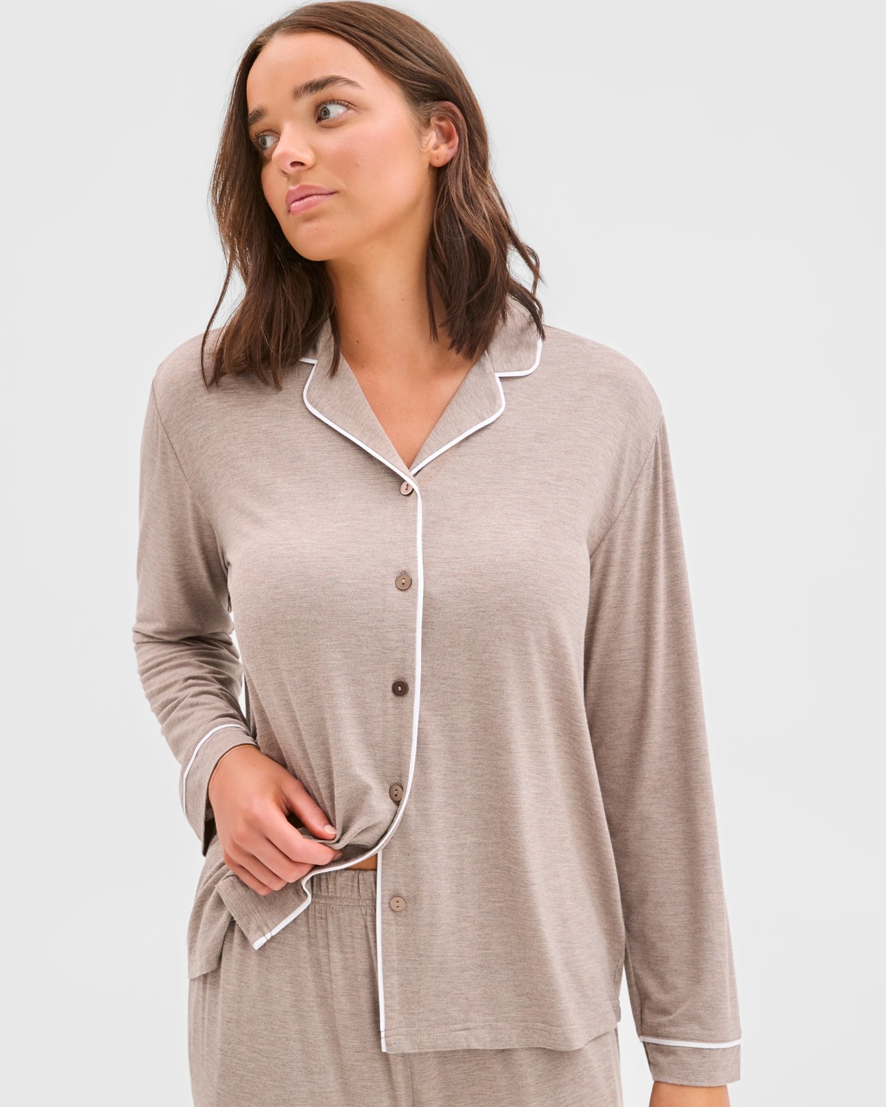 Bamboo Comfort Long Sleeve Pyjama Set 4 of 5