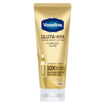 Vaseline Gluta-Hya Serum Burst Flawless Glow Body Lotion 200ml