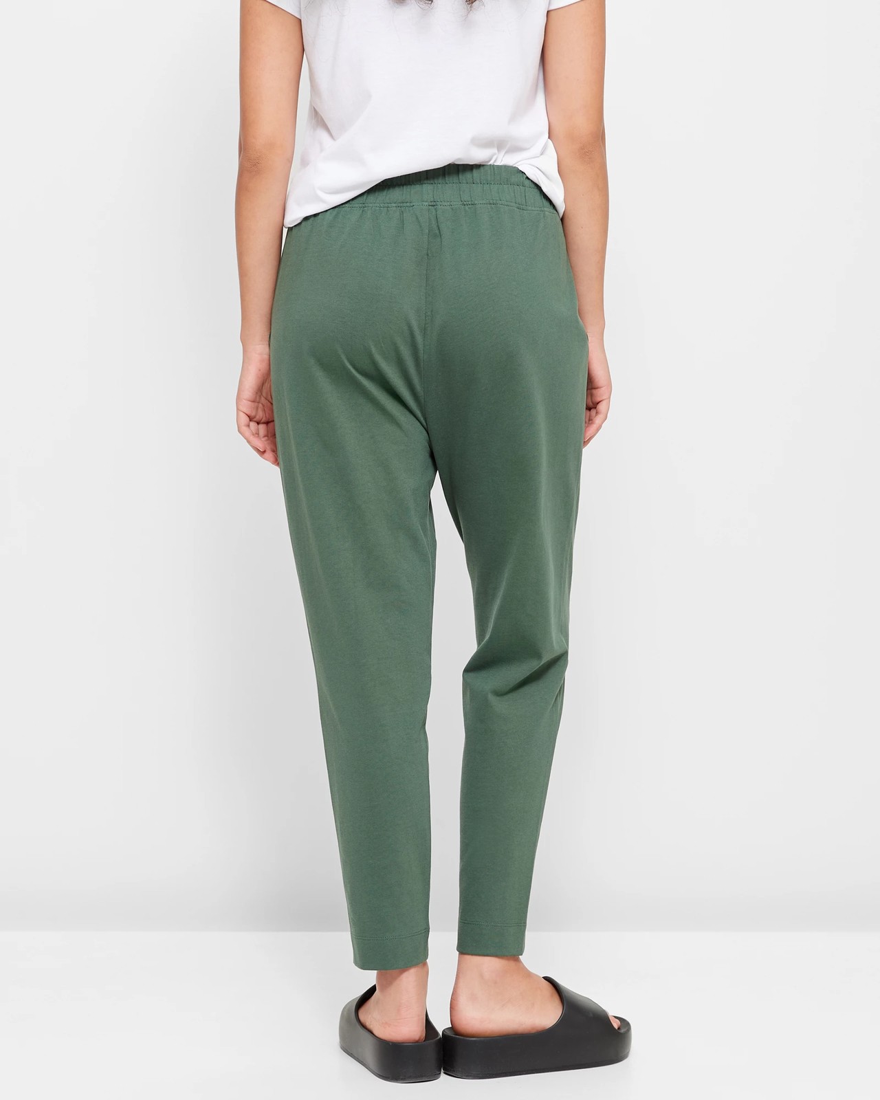 Double Jersey Drop Crotch Pants - New Cilantro | Target Australia