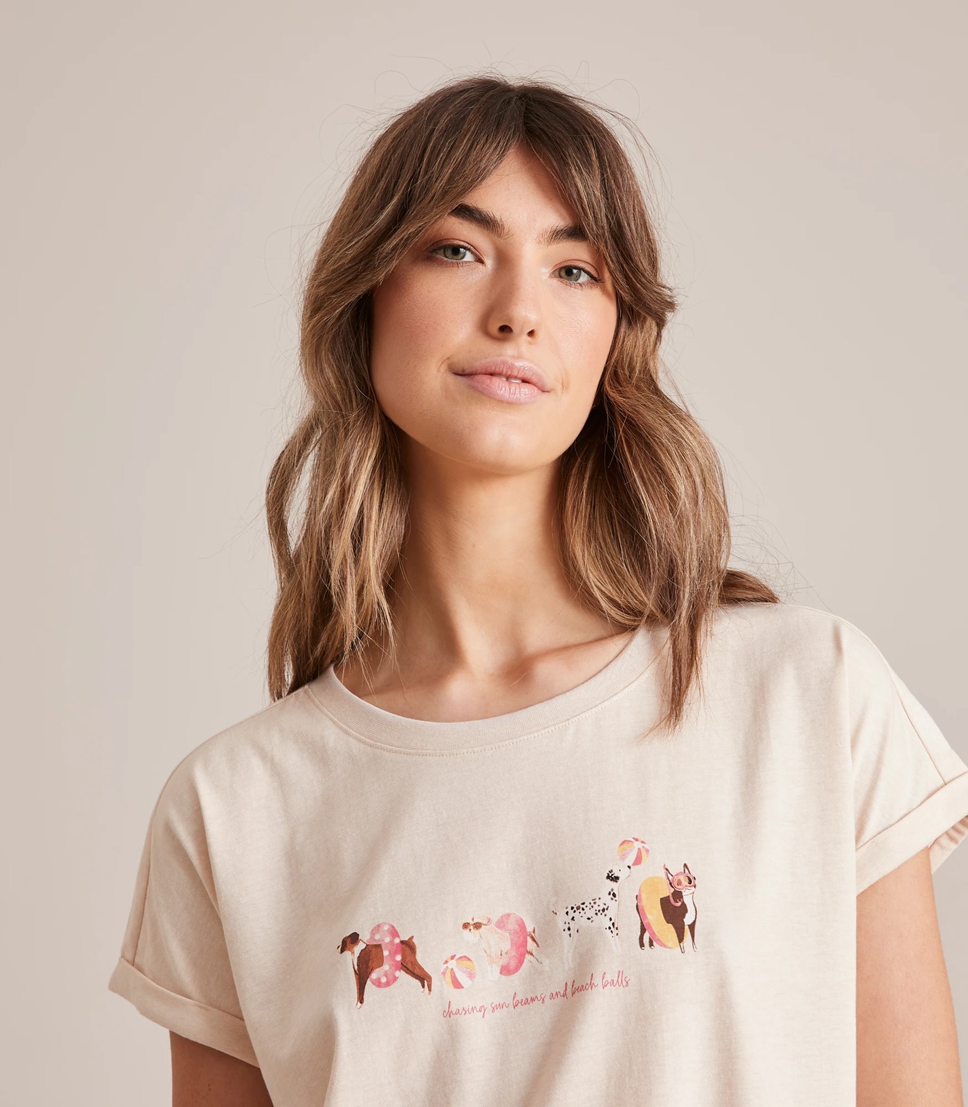 Print Sleep T-Shirt Nightie 4 of 5