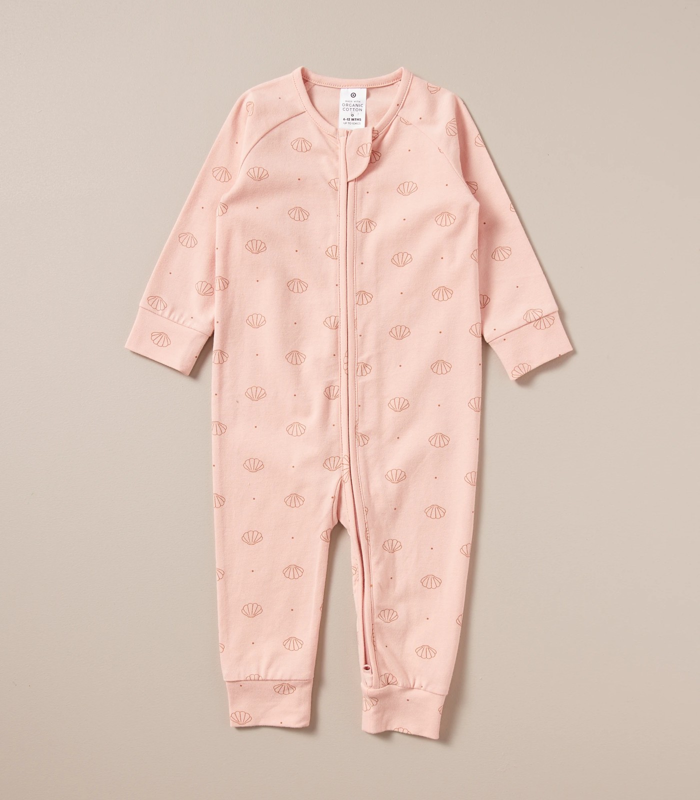 Baby Organic Cotton Footless Coverall 2 of 6