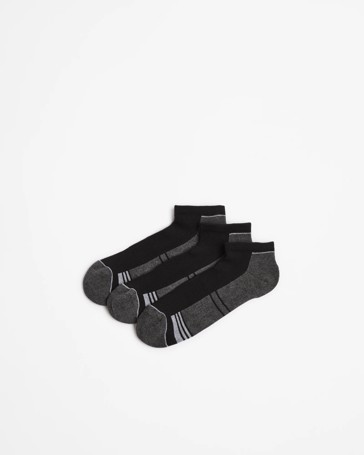 Australian Cotton Blend 3 Pack Sport Low Cut Socks - Maxx