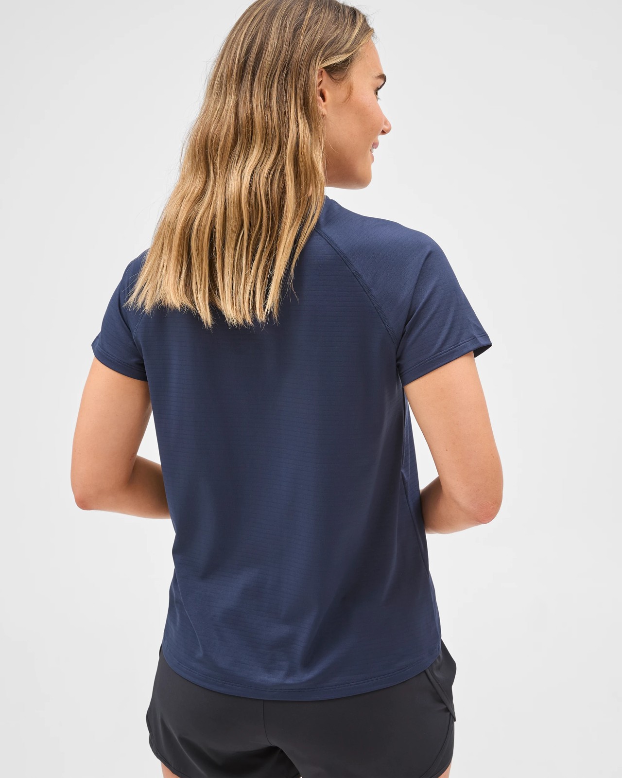 Active Performance Running Crew Neck T-Shirt - Navy 6 of 6
