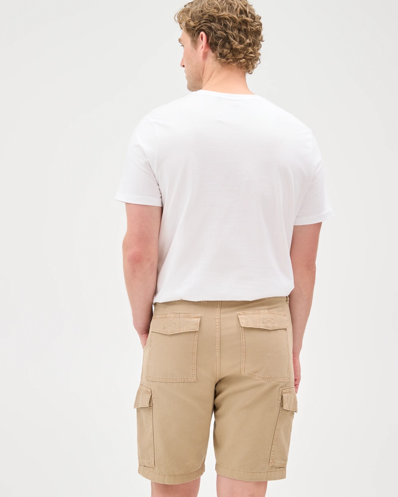 Australian Cotton Cargo Shorts - Tan 6 of 6