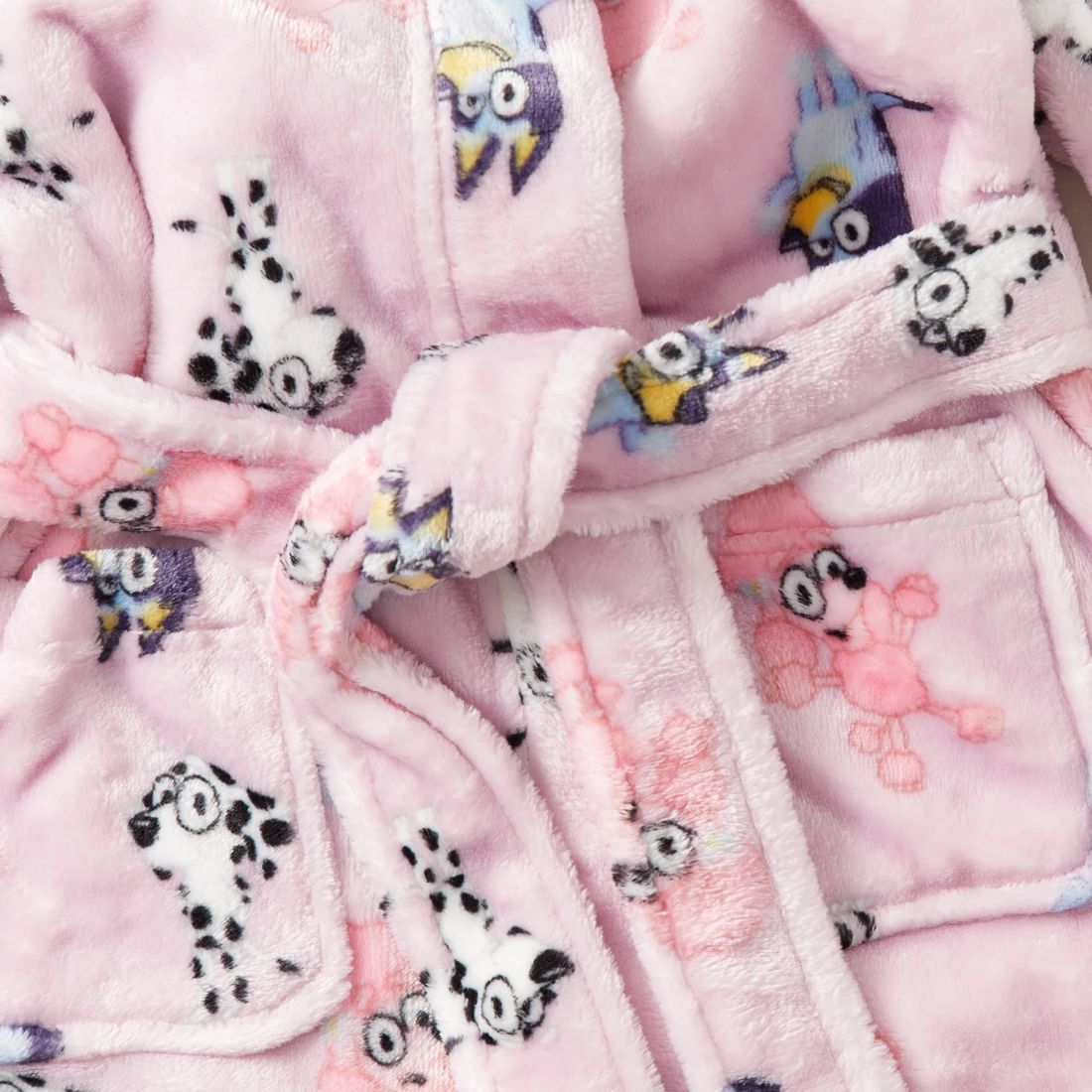 Kids Bluey Fleece Dressing Gown Target Australia