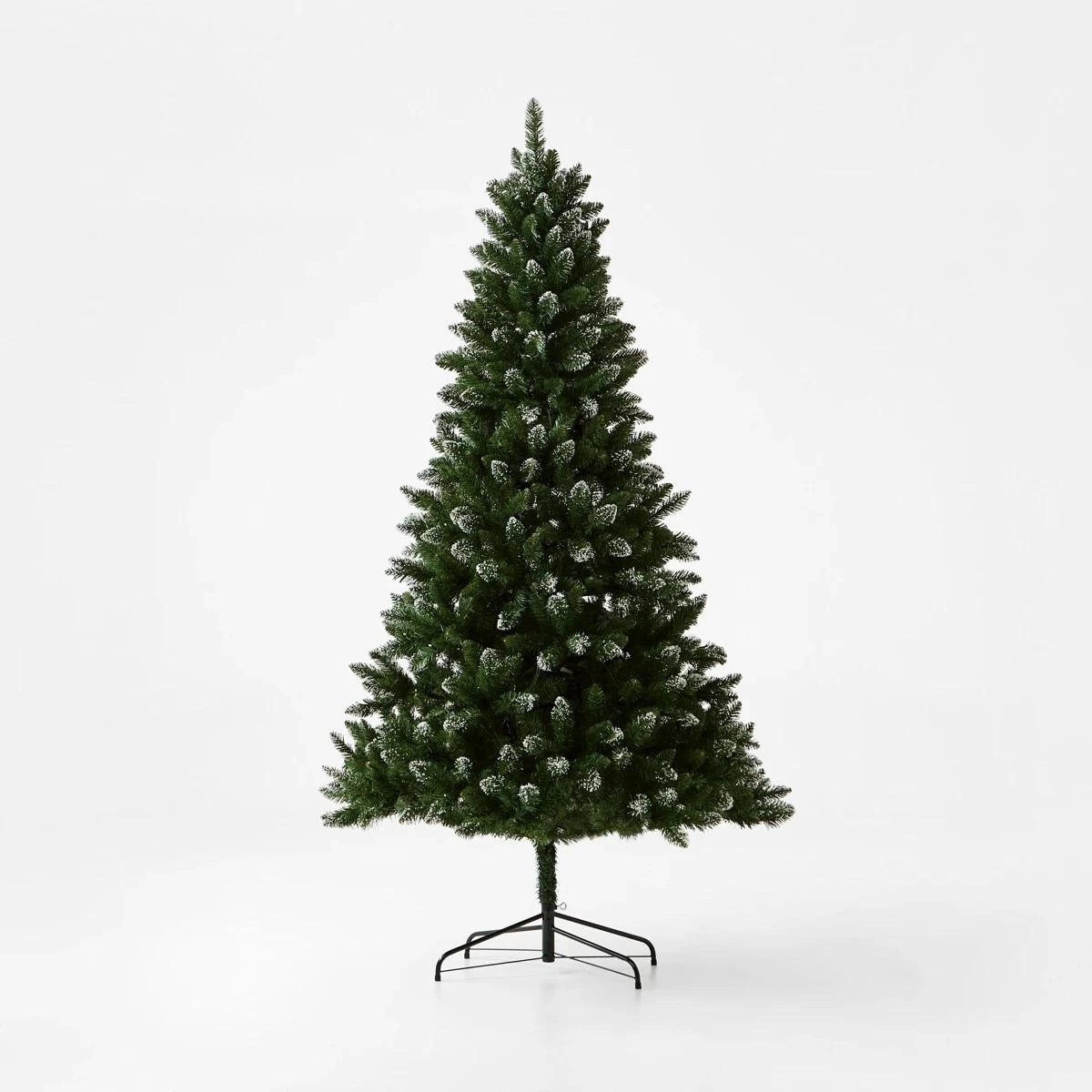Anko 2.13m (7ft.) Flocked Pine Prelit Christmas Tree 2 of 5