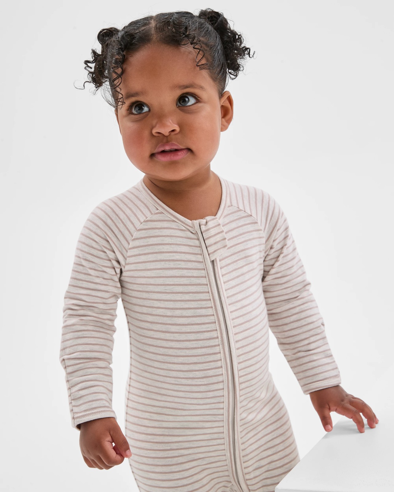 Baby Organic Cotton Print Zip Coverall 2 of 6