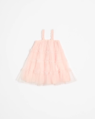 Tiered Tulle Dress