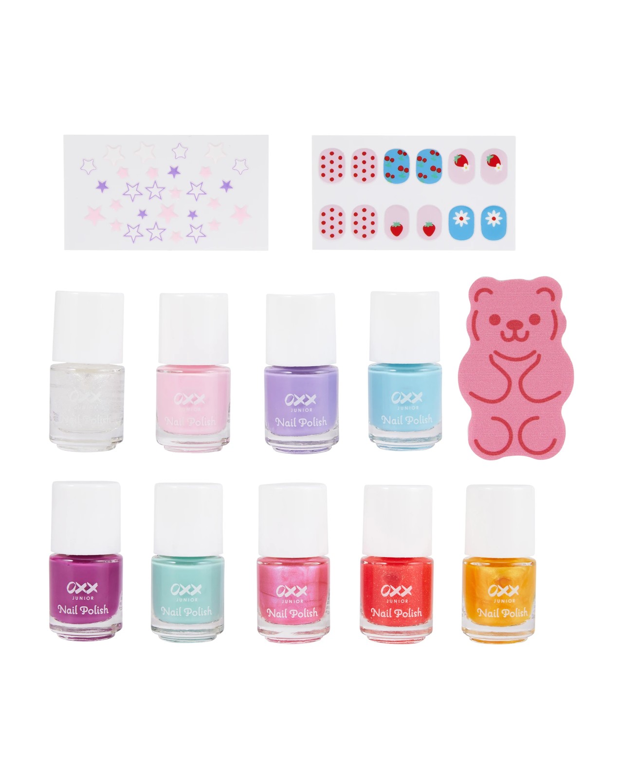 OXX Junior Nail Polish and Sticker Set 5 of 6