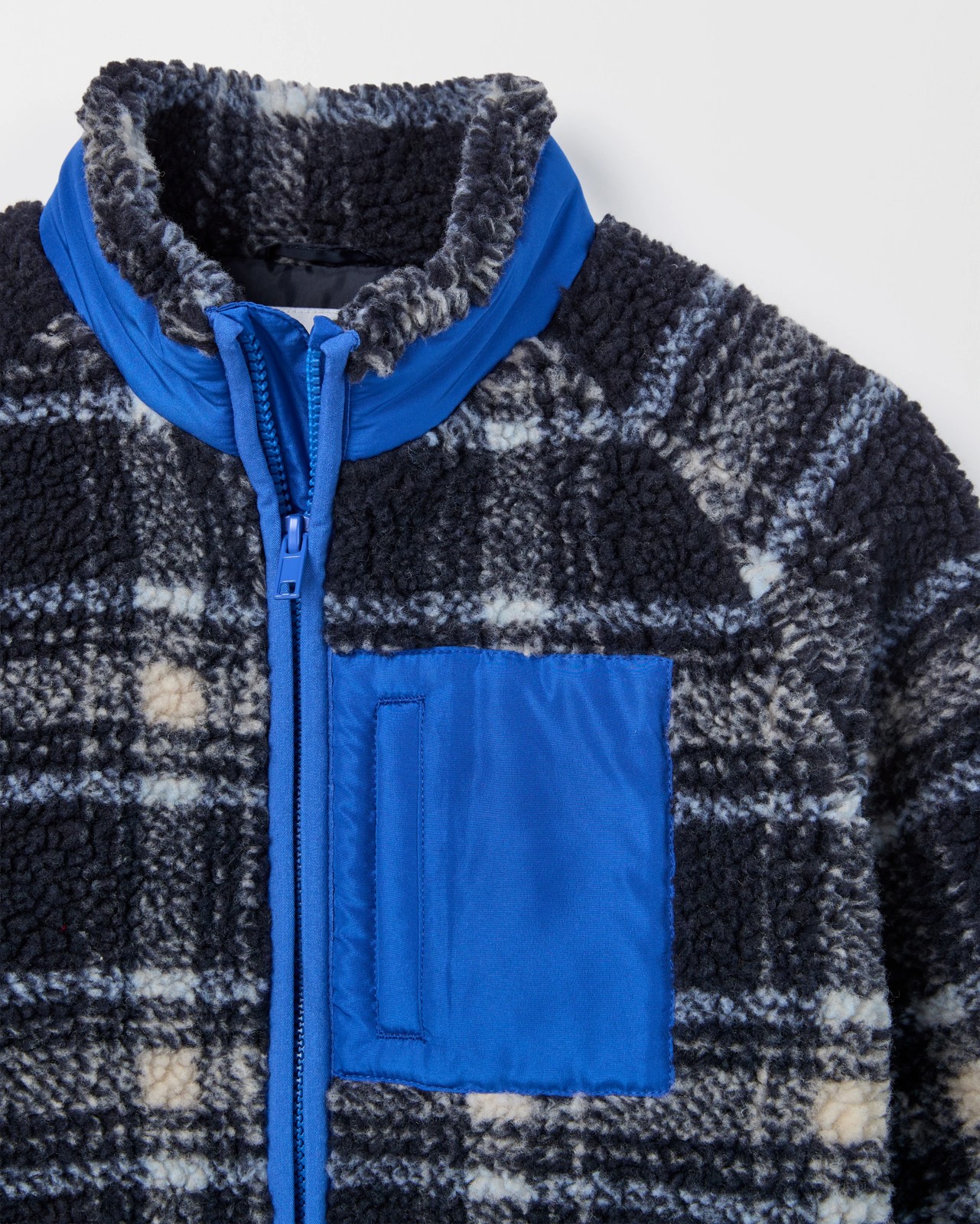 Teddy Fleece Zip Through Sweat Top 2 of 2