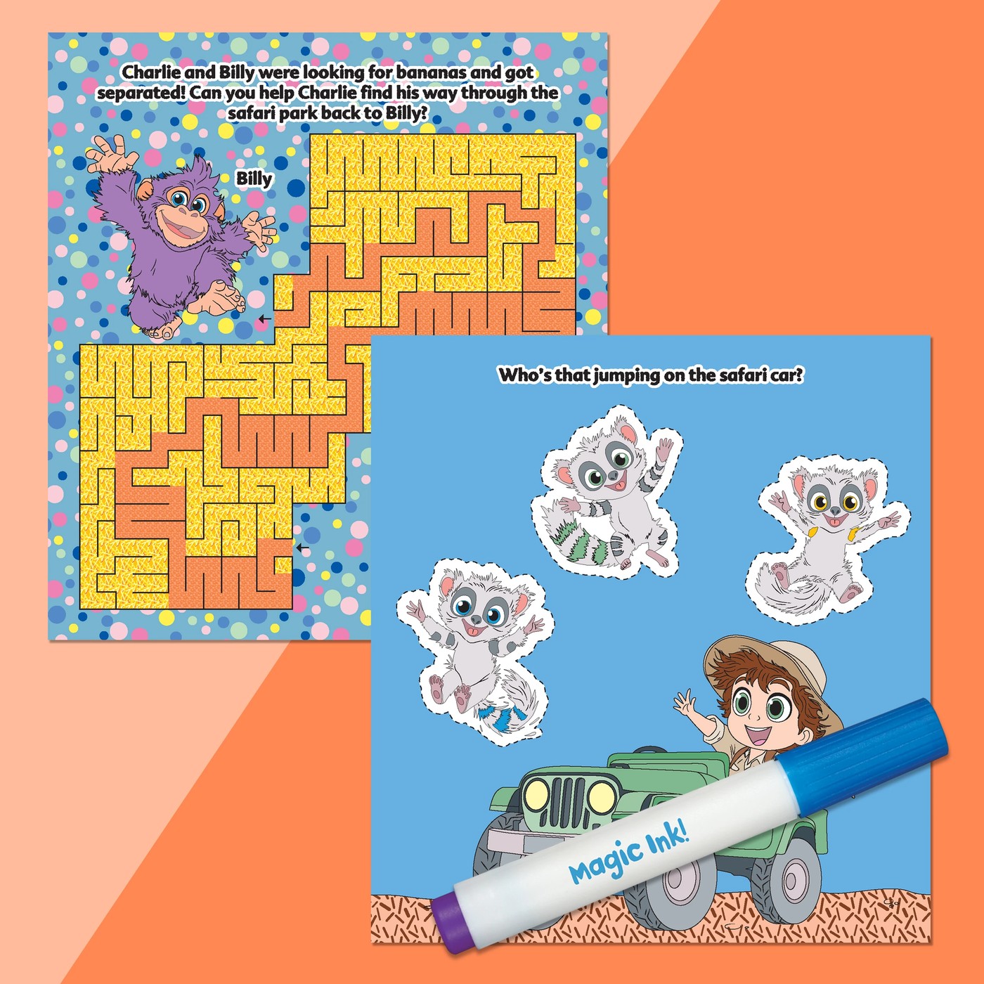INKredibles Safari Park Magic Ink Pictures - Book 5 of 5