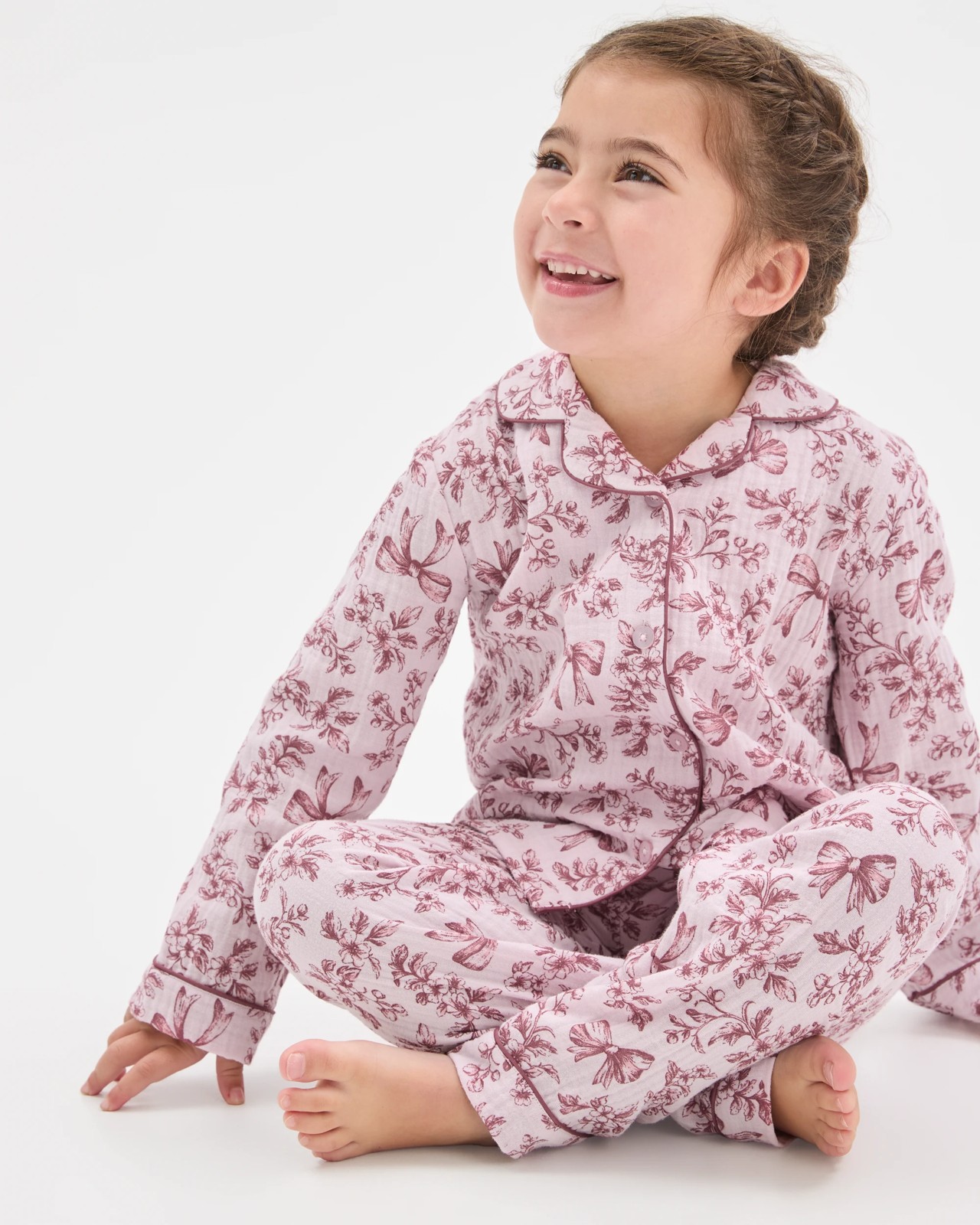 Family Matching Australian Cotton Mini Me Double Cloth Pyjama Set 4 of 6