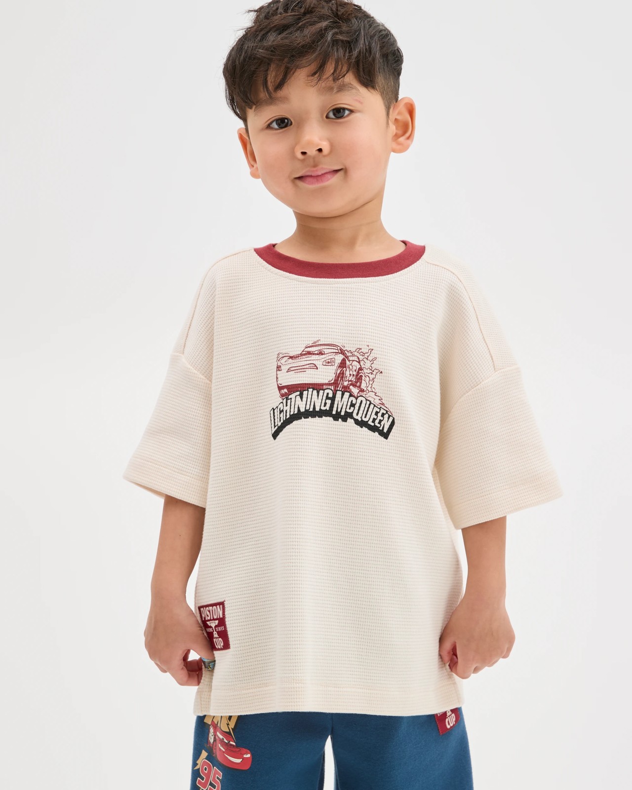 Disney Pixar Cars Australian Cotton Waffle T-Shirt 2 of 5