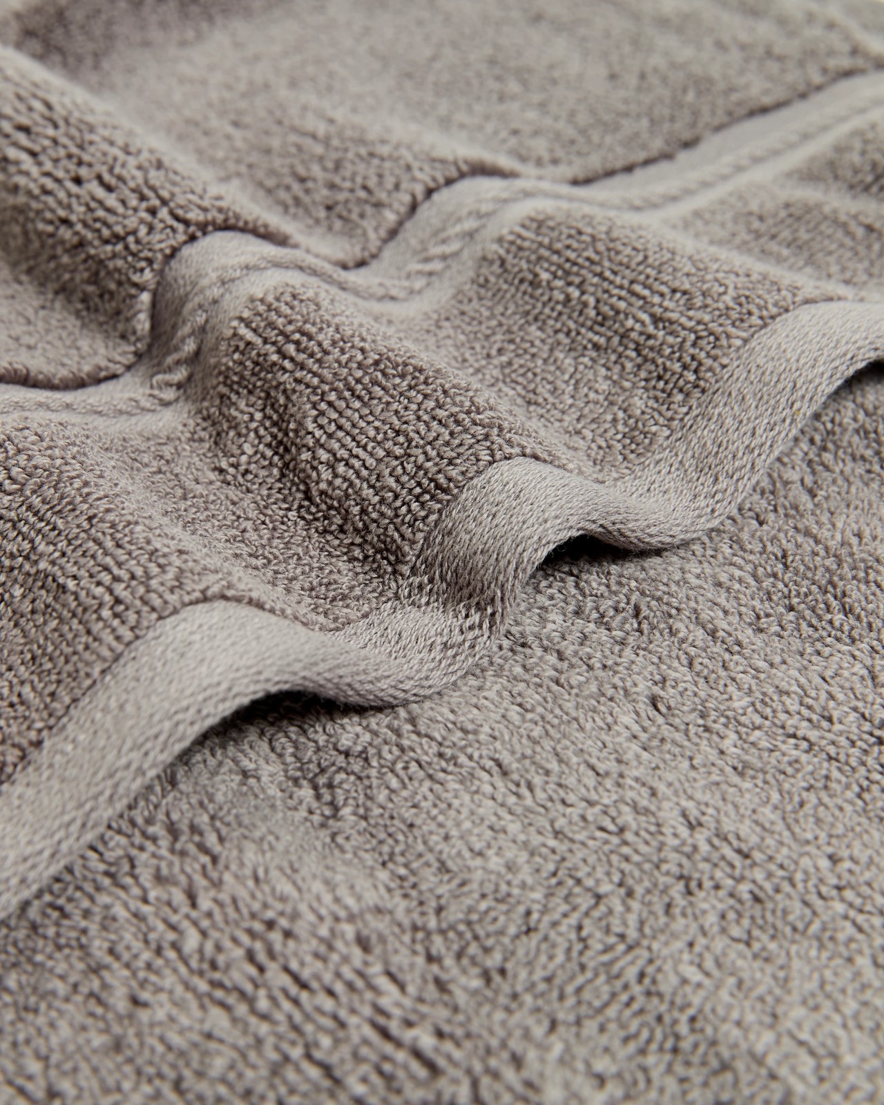 Luxury Egyptian Cotton 2 Pack Hand Towel - Grey 3 of 3