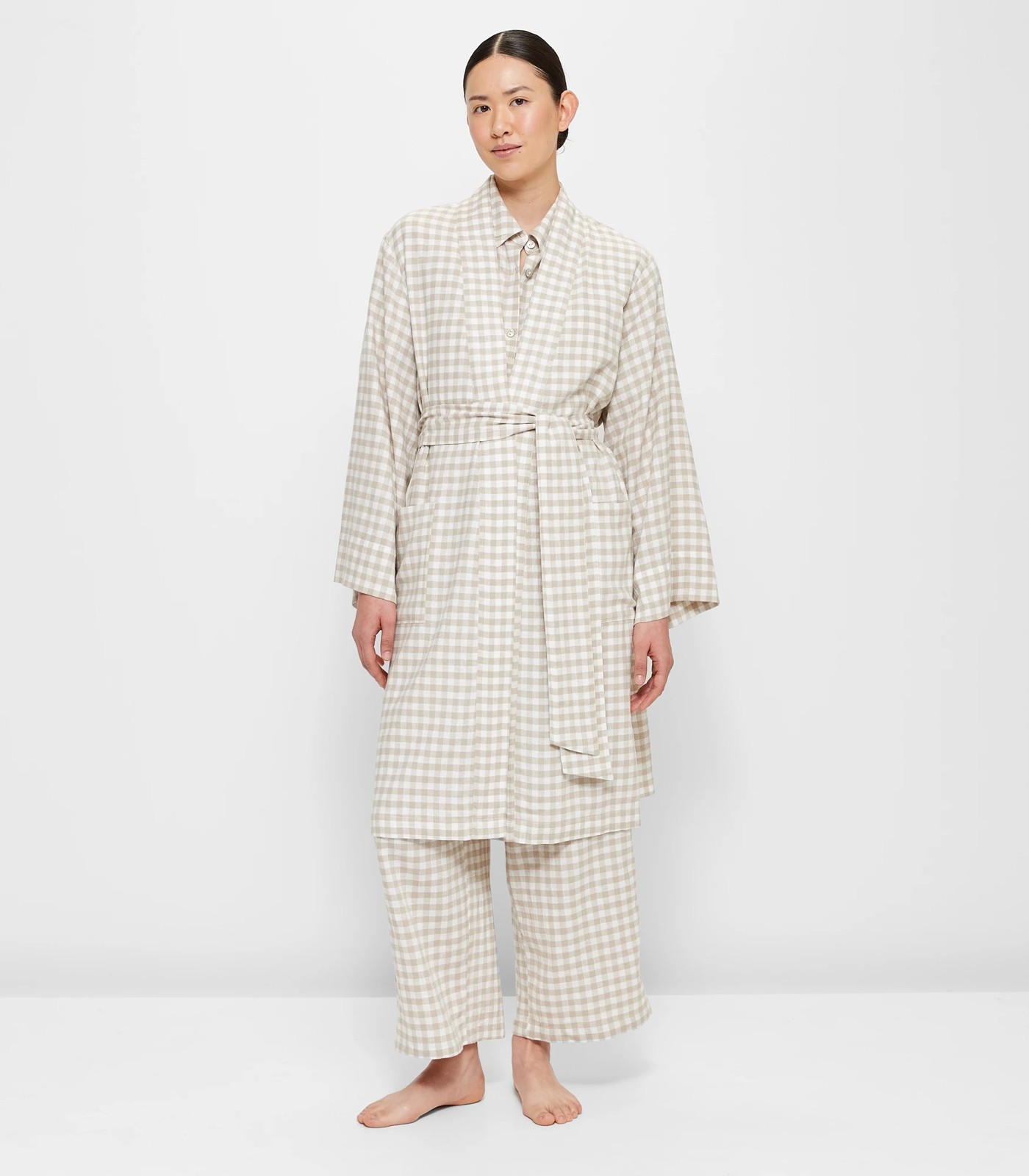 Linen Sleep Robe Target Australia