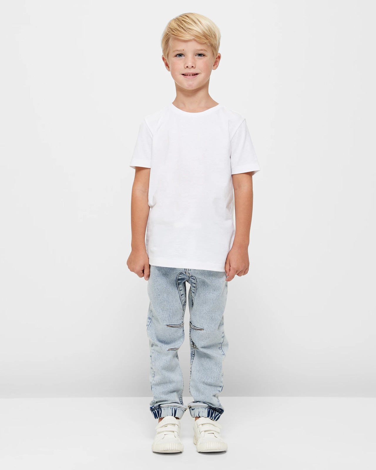 Denim Jean Jogger - Light Wash | Target Australia