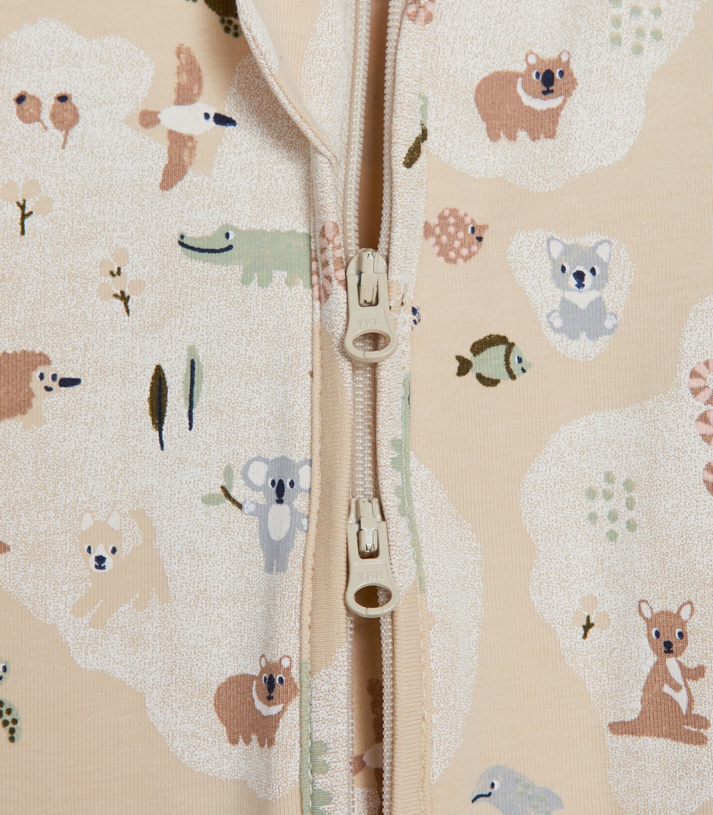 Baby Organic Cotton Print Zip Coverall 6 of 6