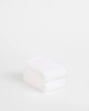 Eden Luxury Egyptian Cotton Pile Hand Towel 2 Pack