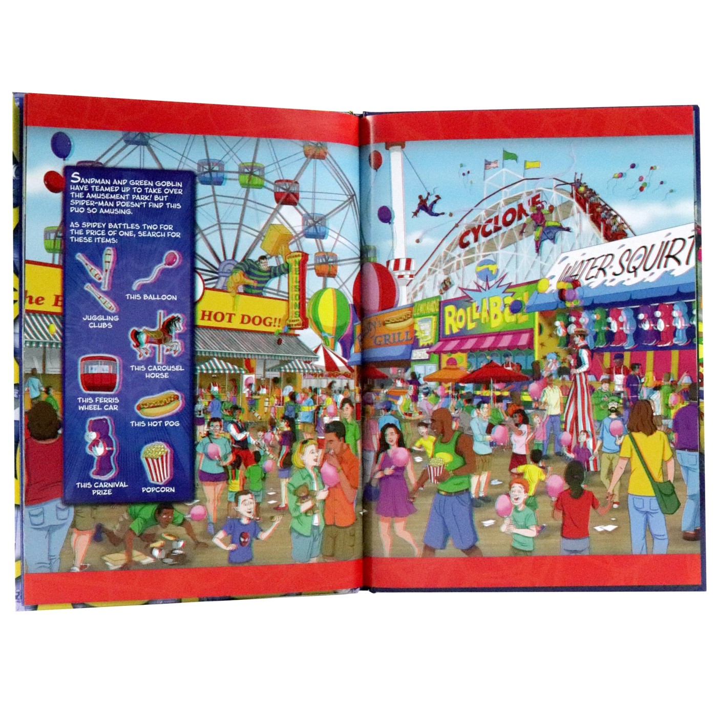 Marvel Spider-Man: 3D Look and Find - Book 3 of 4