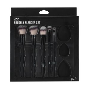OXX Cosmetics 8 Piece Face and Eye Brush and Blender Set thumbnail 2