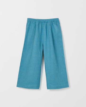 European Linen Wide Leg Co-Ord Pants