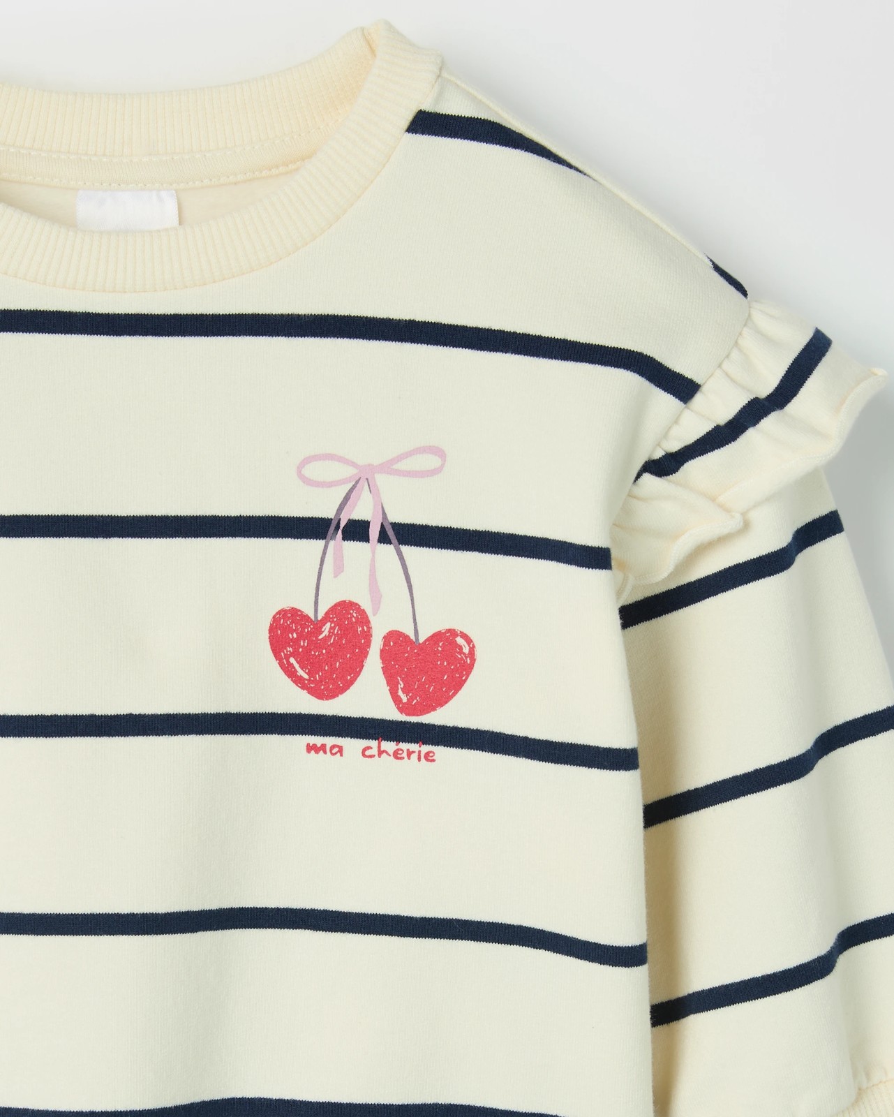 Baby Fleece Top & Rib Pants Set 2 of 3