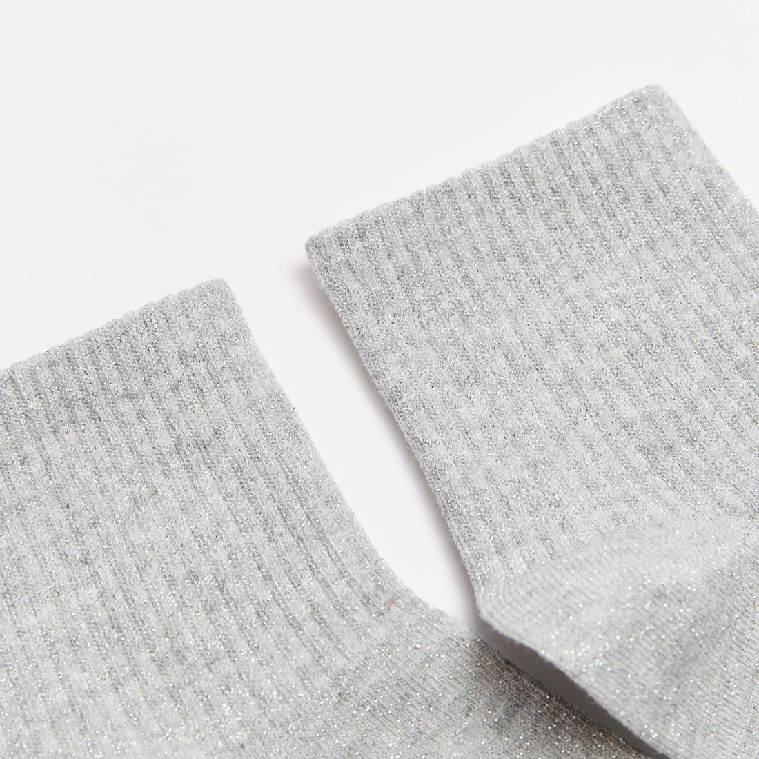 Womens Metallic Ribbed 3/4 Crew Socks ACLab Target Australia