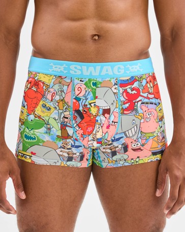 Swag Licensed Trunks - Spongebob Squarepants