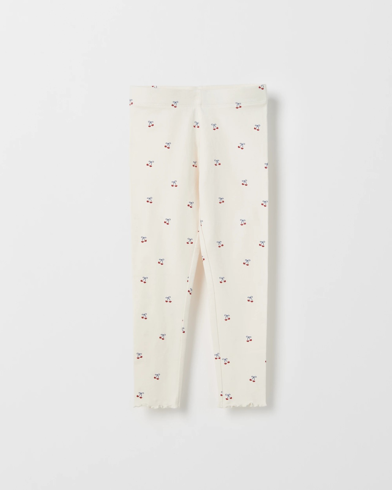 Australian Cotton 3 Pack Leggings - Navy Stripe Ditsy 2 of 5