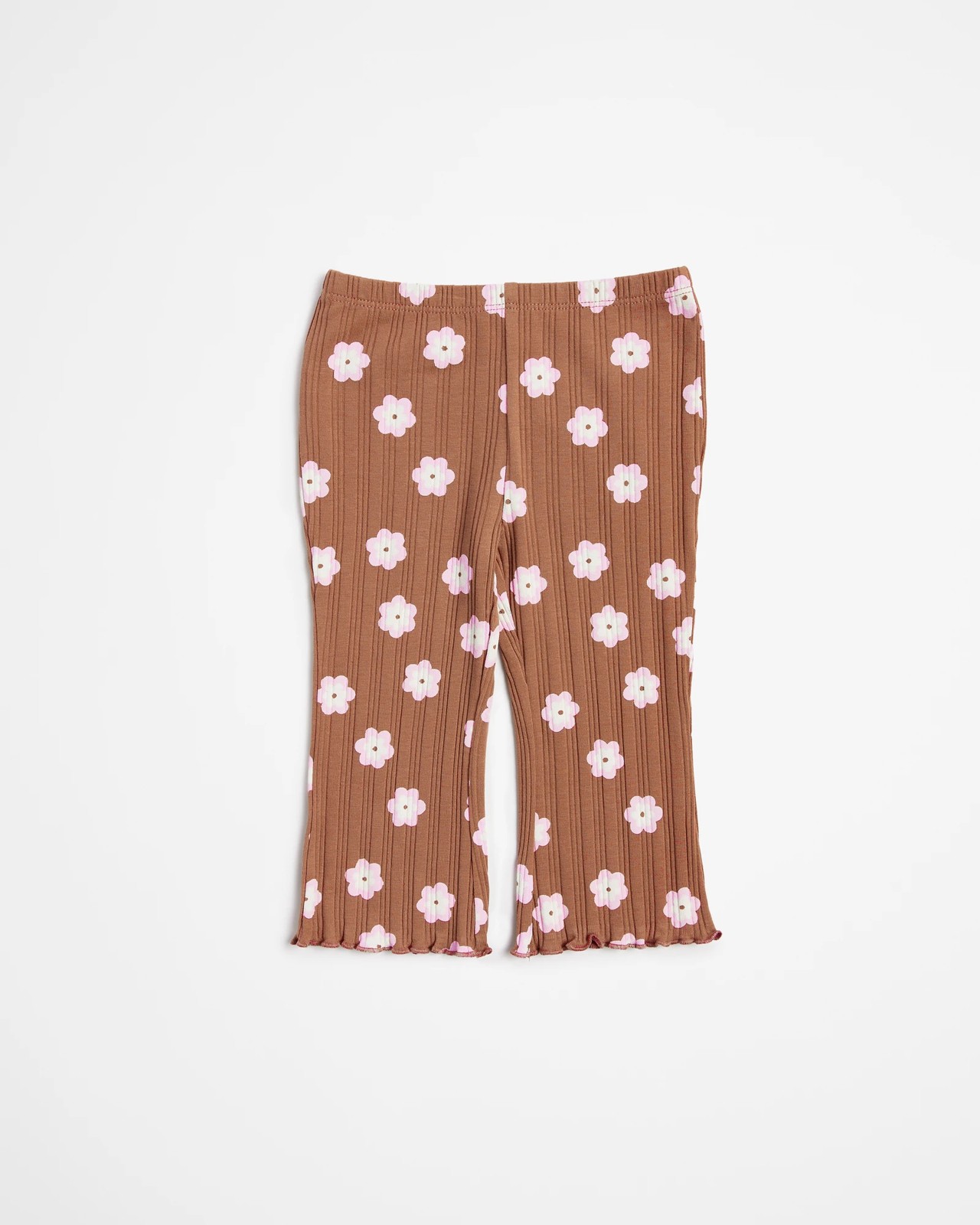 Baby Print Rib Flare Leggings