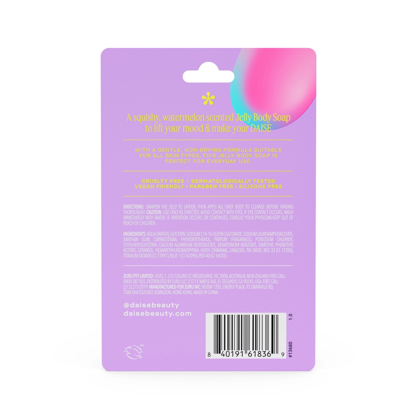 DAISE Froyo Jelly Soap 100g - Sweet Watermelon 2 of 6